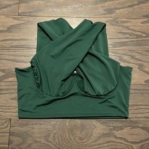 XL green top